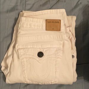 White jeans